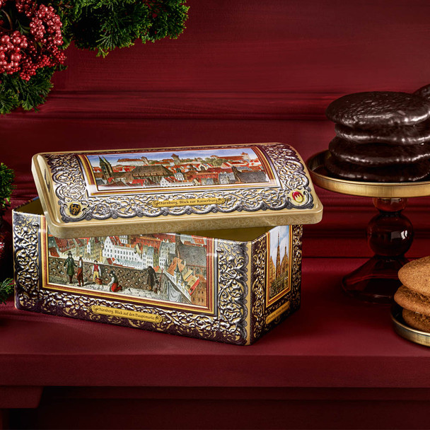 Lebkuchen Schmidt Nuremberg Chest, Assorted Lebkuchen, 550g