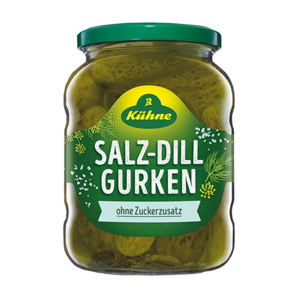 Kuehne Salz-Dill Gherkins Jar
