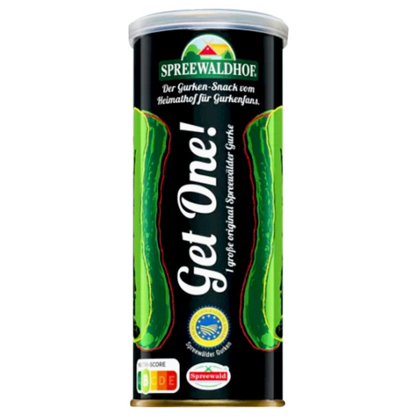 Spreewaldhof "Get One" Authentic Spreewald Extra Large Gherkin in Gift Tin, 250g