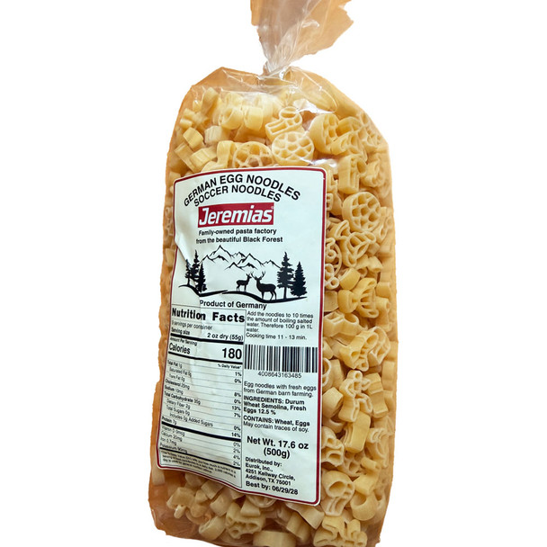Jeremias German "Soccer" Egg Noodles, 500g