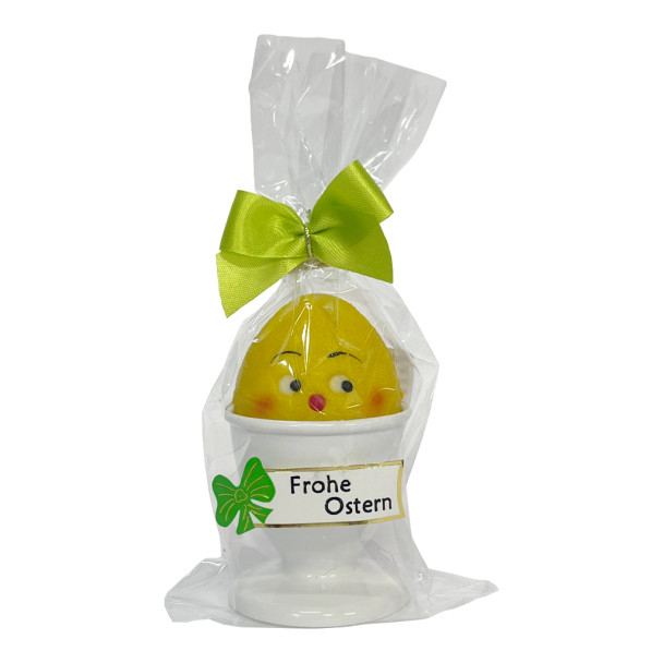 Funsch Marzipan Funny Easter Egg in egg cup