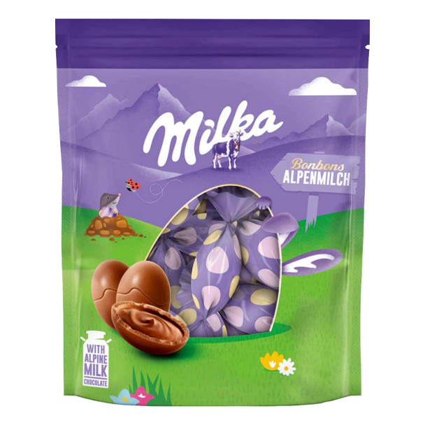Milka Alpenmilch Alpine Milk Chocolate Eggs