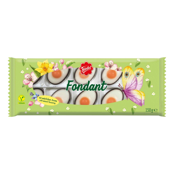 Friedel Spiegelei Fondant Eggs with Bittersweet Chocolate