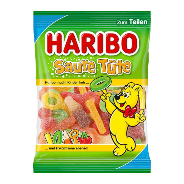 Haribo Saure Tute Gummy Candy