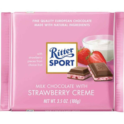 Ritter Strawberries & Creme Bar