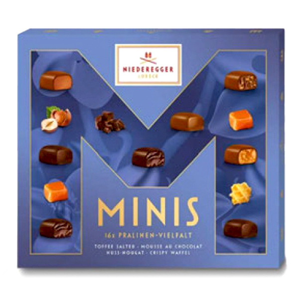 Niederegger "Minis" Chocolate Praline Assortment in gift box, 120g - DEAL