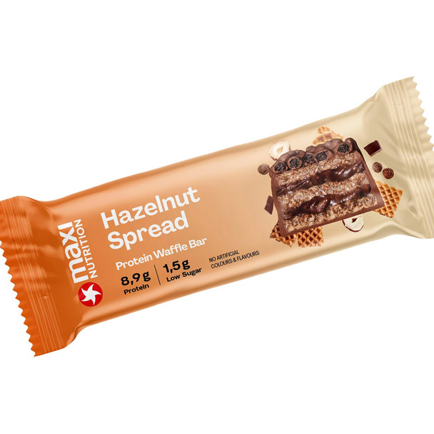 Maxi Nutriton Hazelnut Spread Protein Waffle Bar, 39g