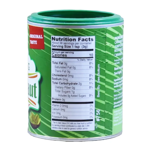 Seitenbacher German Sauerkraut Seasoning  in Tub,  4 oz.