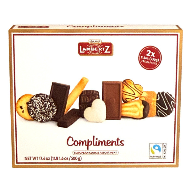 Lambertz "Compliments" German Large Cookie Assortment, 176 oz