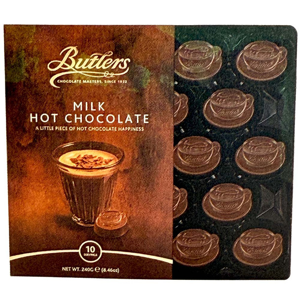 Butlers Irish Hot Chocolate Cocoa Meltaways, 8.5 oz