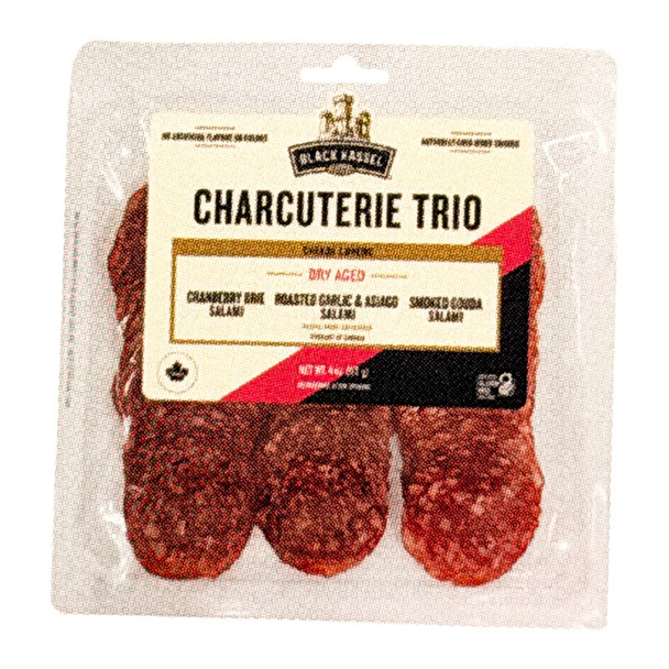 Black Kassel Happy Hour Trio, Sliced Salami , 4 oz