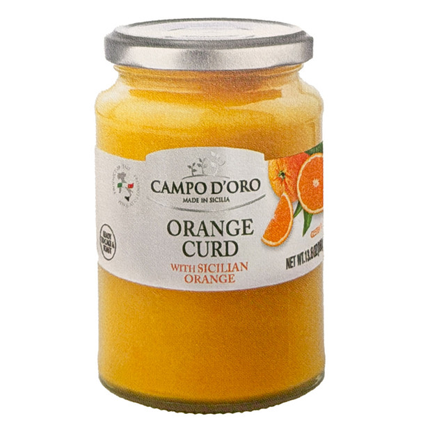 Campo d'Oro Sicilian Orange Curd in jar, 13.8 oz