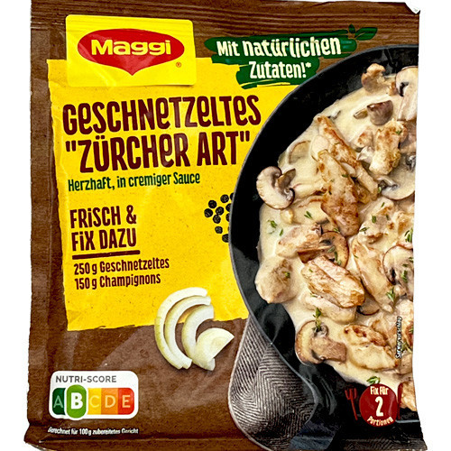 Maggi Zurich Geschnetzeltes Beef Mushroom Sauce Mix  3.5 oz. - DEAL