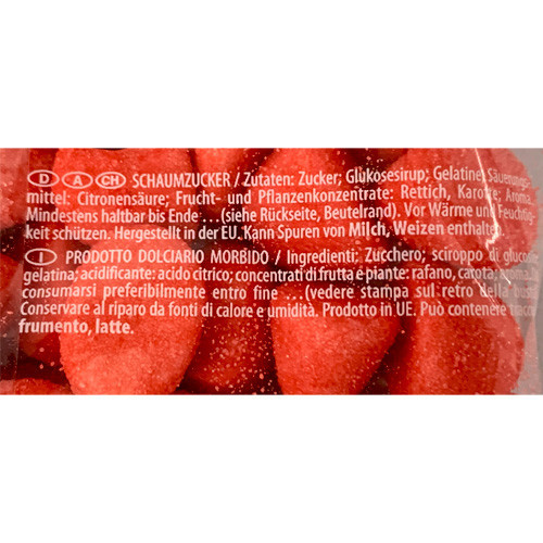 Haribo "Primavera" Strawberry Marshmallow Candy, 175g - Made in Germany - DEAL