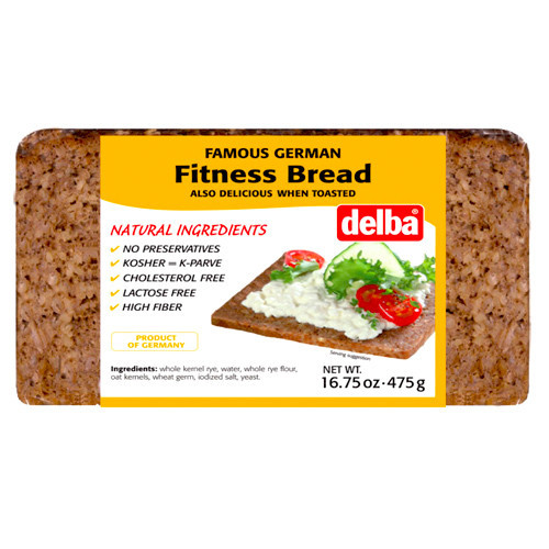 Delba Fitness Whole Grain Bread 16.5 oz - DEAL