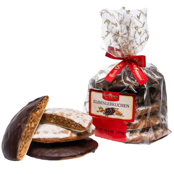 Emil Reimann Original Dresden Elisen Lebkuchen, large, 5pc