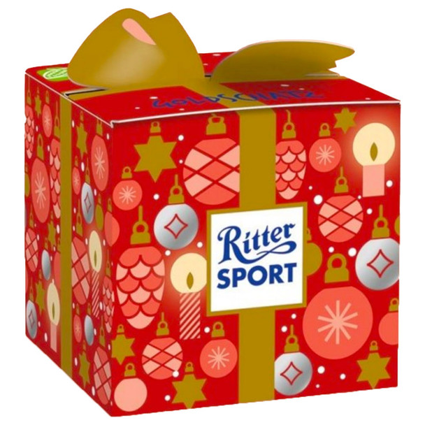 Ritter Sport Choocolates in Gift Pack Cube, 83g