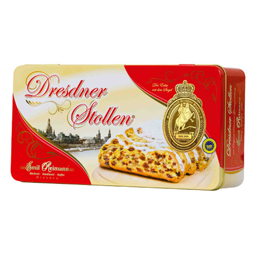 Emil Reimann Dresdner Stollen in Decorative Gift Tin 26.4 oz