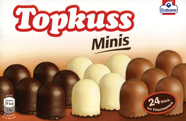 Topkuss Chocolate Marshmellow Kisses (4 units)