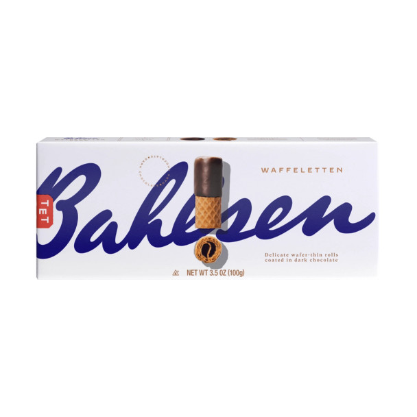 Bahlsen Chocolate Wafer Rolls Bittersweet (Waffeletten)