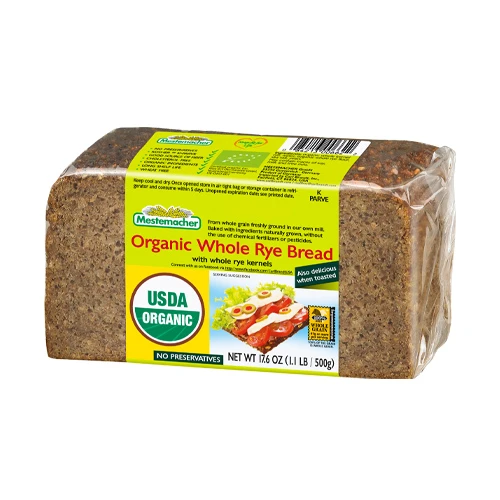 Mestemacher Organic Natural Whole Rye