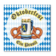 The Taste of Germany Oktoberfest Beer and Pretzel Beverage Napkins, 2ply (16/pkg)