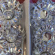 The Taste of Germany Christmas Candle Holders 10 pack, Silver