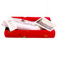 Kreutzkamm Original Dresdner Stollen in luxury red gift tin, 26.5 oz (750g)