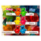Haribo Gummy "Bärchen-Pärchen“ Sweet and Sour Gummy Bear Pair, 6.2 oz