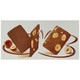 Kambly "Butterfly Au Chocolat" Hazelnut Chocolate Butter Thins, 3.5 oz