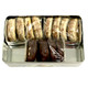 Haeberlein Metzger Elisen Gingerbread Rounds in Nostalgic Gold Gift Tin Case, 5.3 oz