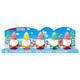 Riegelein Chocolate Christmas Gnomes, Set of 5, 2.2 oz
