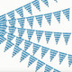 The Taste of Germany  Bavarian Pennants, all weather, 10m (20 pennants)