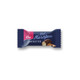 Individually wrapped Viba Edel Marzipan Zartbitter mini in navy blue packaging with dark chocolate marzipan illustration.