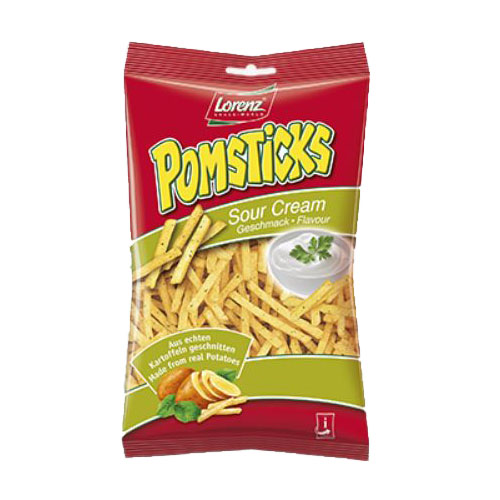 Lorenz Pomsticks Sour Cream in Bag 3.5 oz