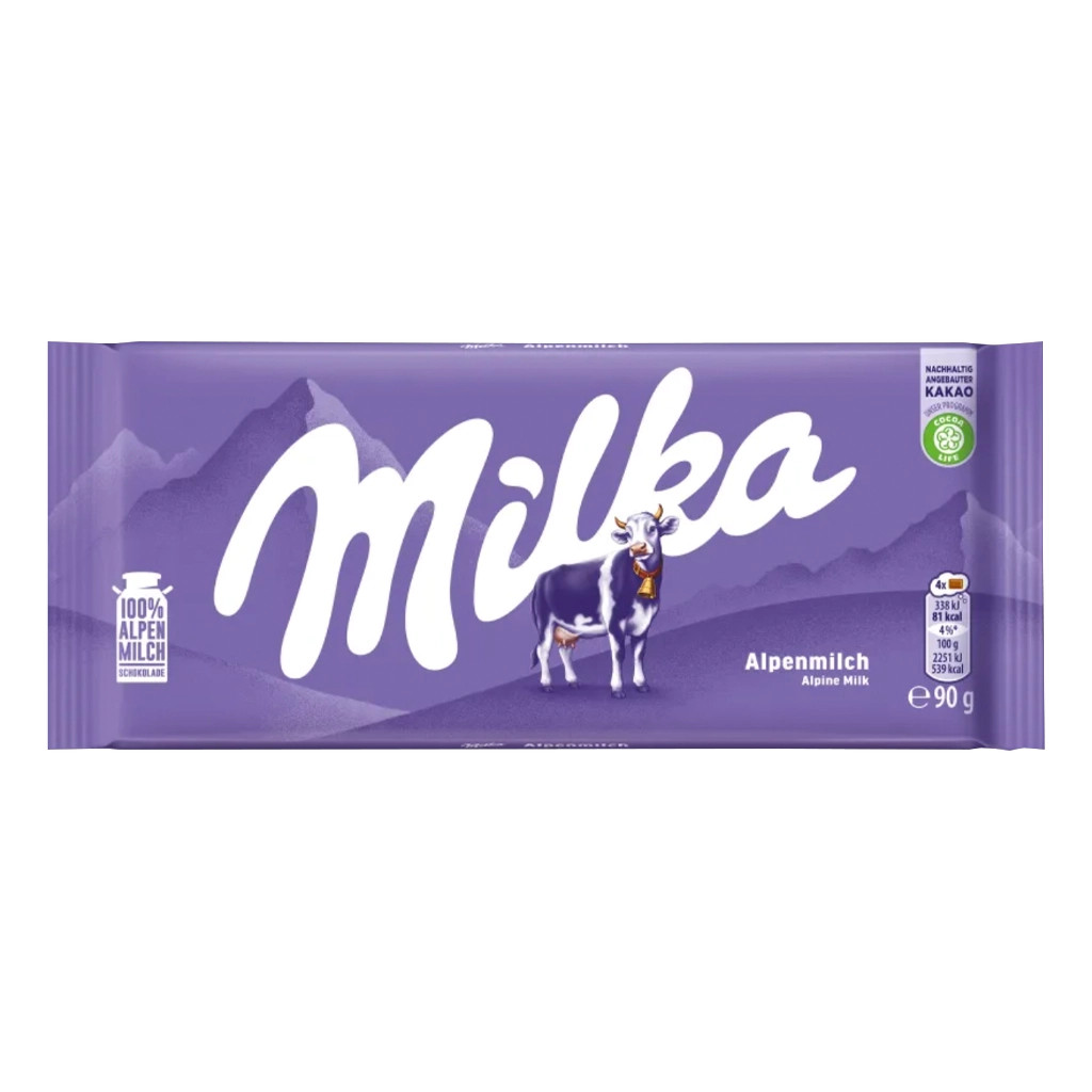 Milka Alpenmilch Chocolate Bar