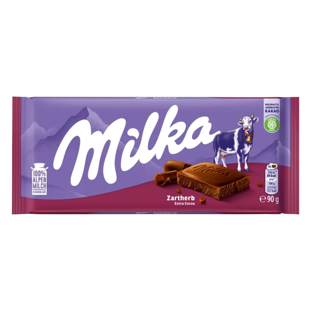 Milka Bittersweet Chocolate Bar