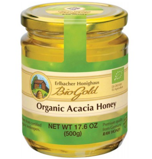 Erlbacher Bio Gold Organic Acacia Honey 17.6 oz