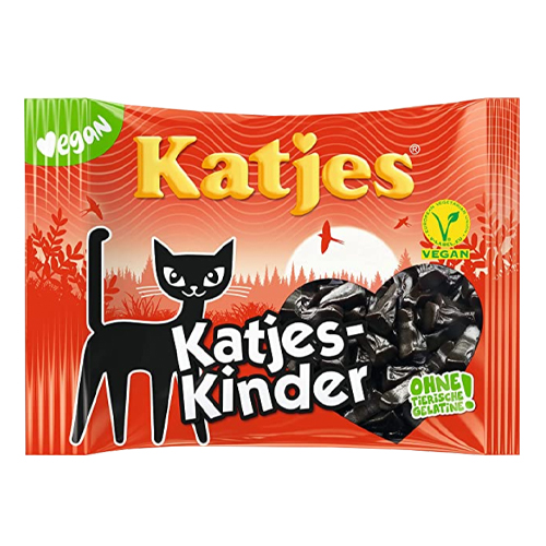 Katjes Sweet Licorice Cat Candies 175g - Made in Germany