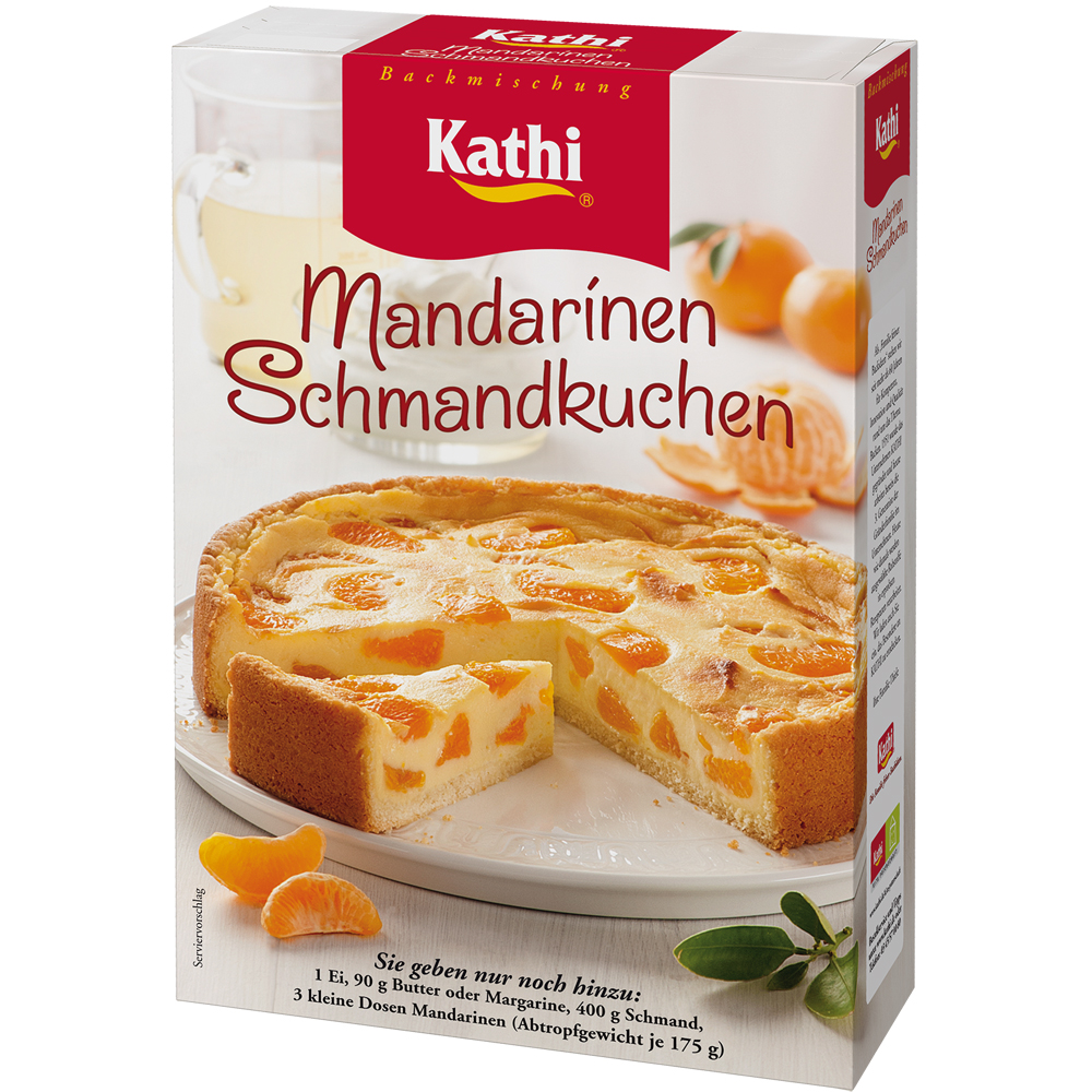 Kathi German Tangerine Cream Cake Mix, 16.2 oz