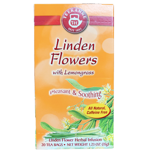 Teekanne Linden Flower Tea with Lemongrass 20 bags
