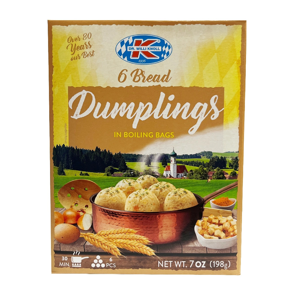 Dr. Knoll Bavarian Bread Dumplings Boil in Bag