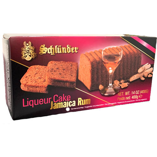 Schluender Jamaica Rum Liqueur Cake 14 oz