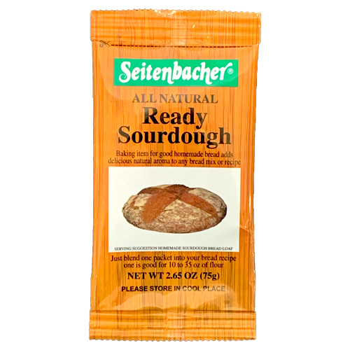 Seitenbacher German Organic Sourdough Starter, Ready-to-Use, 2 x 1.3 oz