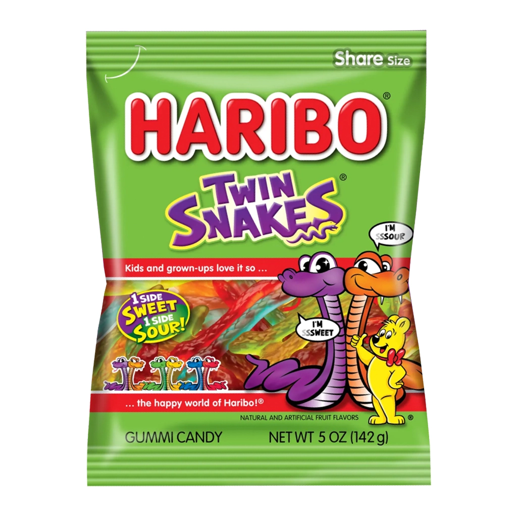 Haribo Twin Snakes Gummies