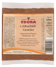 Edora Gingerbread Spices