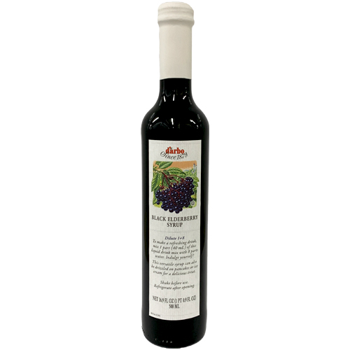Darbo Austrian Black Elderberry Premium Fruit Syrup 16.9 fl.oz
