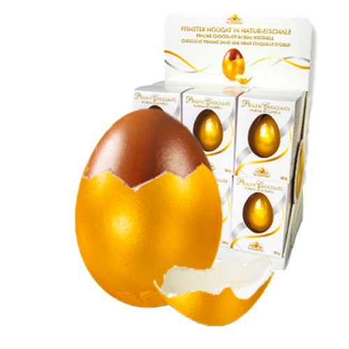 Gut Springenheide Golden Easter Egg With Hazelnut Chocolate