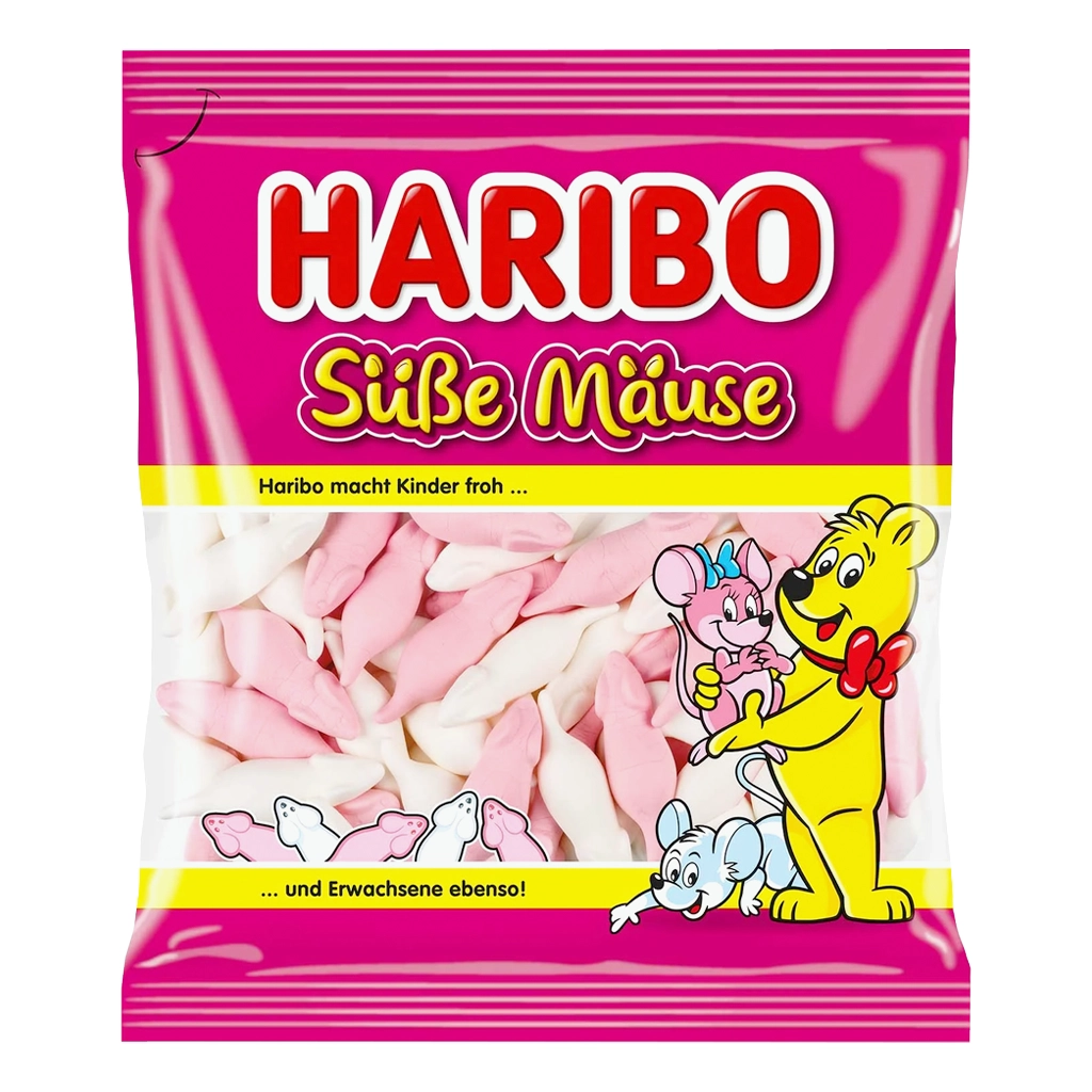 Haribo Susse Mause Chewy Marshmallows
