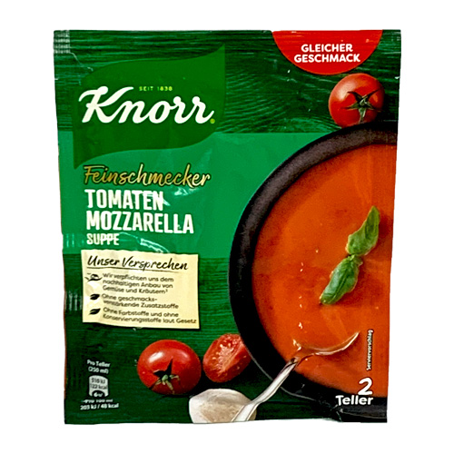 Knorr "Feinschmecker" Tomato and Mozzarella Soup, 2.2 oz